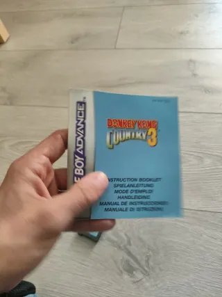 Donkey Kong Country 3 GBA + Manual