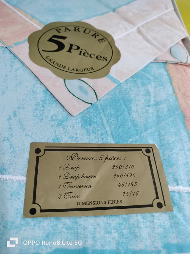 Juego de cama Nuit Sublime 5 piezas