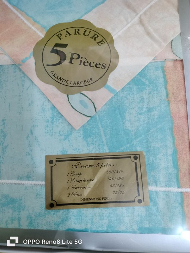 Juego de cama Nuit Sublime 5 piezas