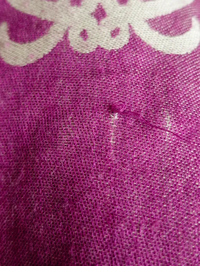 Pañuelo Loewe Morado y rosa