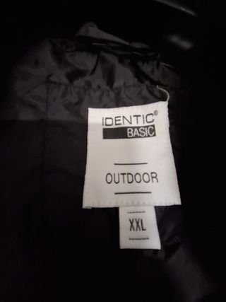 Chaleco Acolchado Negro Talla 2XL