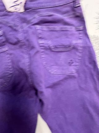 Pantaloni viola donna