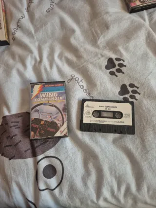 Wing Commander Commodore 64 Cassette