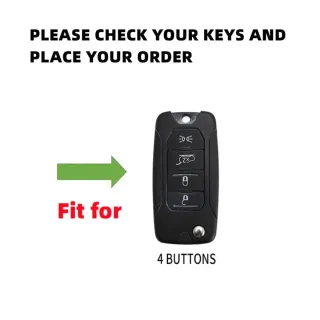Funda Carcasa Llave Jeep Renegade 4 Botones