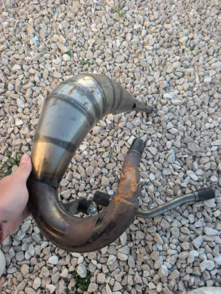 Tubo escape Leovince 49cc+