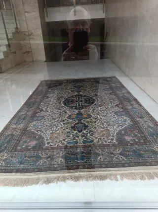 ALFOMBRA IRANI  CON CERTIFICADO DE AUTENTICIDAD
