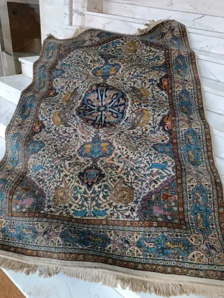 ALFOMBRA IRANI  CON CERTIFICADO DE AUTENTICIDAD