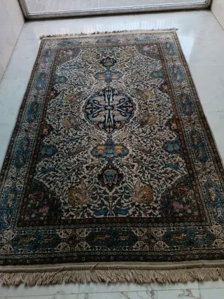 ALFOMBRA IRANI  CON CERTIFICADO DE AUTENTICIDAD