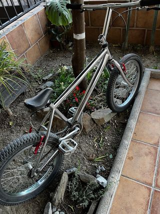 Bici Trial BMX Cromata