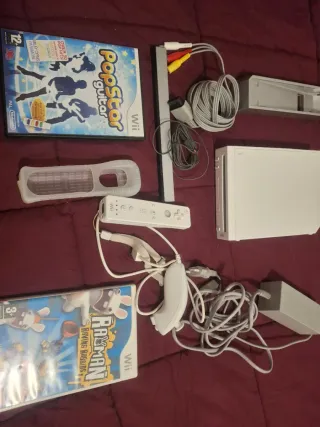Nintendo Wii Consola Blanca + Juegos