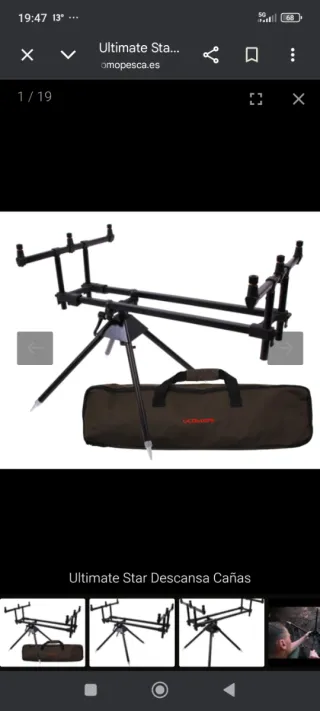 Trípode Carpfishing Ultimate Star