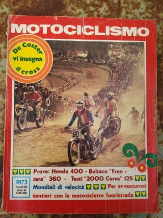 Motociclismo Agosto 1975 Honda Bultaco Testi