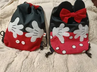 Mochila Minnie o Mickey se pueden personalizar