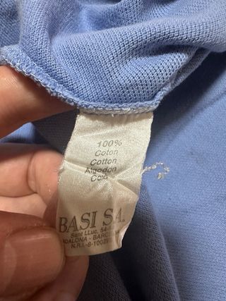 Polo Lacoste Azul Talla S