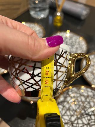 Juego de café 6 tazas y 6 platos