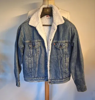 Chaqueta Levi's vaquera borrego