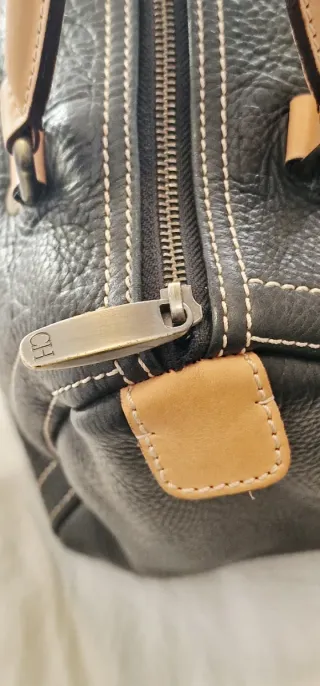 Bolso Carolina Herrera Negro Bowling