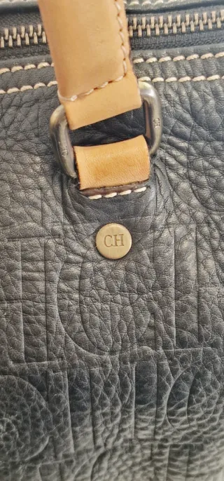 Bolso Carolina Herrera Negro Bowling