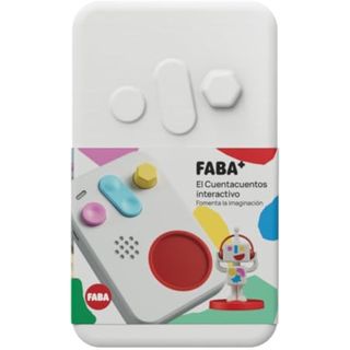 FABA+ Cuentacuentos Interactivo, contenidos de Audio para niños y niñas de 0 a 10 años, Personaje Sonoro, Luz de Noche, Rutina de sueño, Juego Educativo, versión en español