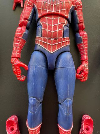 Pack figuras Spiderman modificadas + cabezas extra