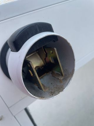 Puerta de aluminio con cristal