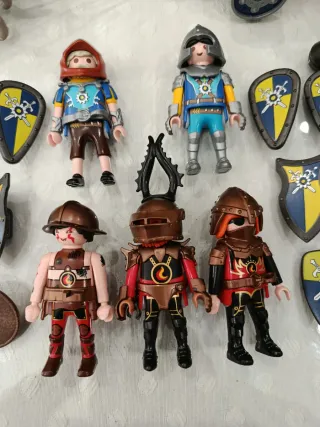 Playmobil Novelmore Carro con Cavalieri e Figure