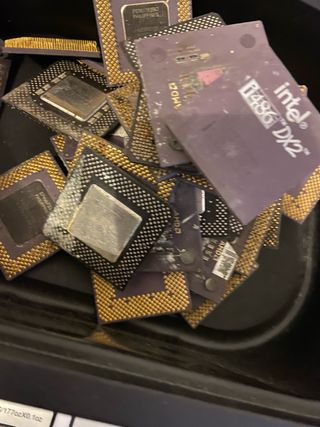 Lote Procesadores Intel y AMD para Recuperar Oro