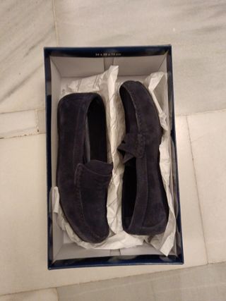 Zapatos Dustin Antifaz Talla 41 Azul Marino