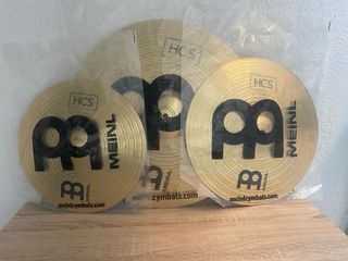 Platillos Meinl HCS Hi-hat 14, Ride 20, Crash 16