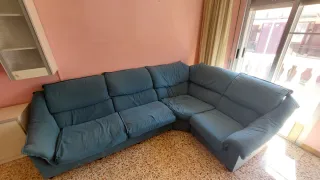 Muebles de comedor color blanco y gris,buen estado