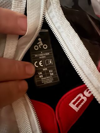 Mono de moto Bela 1 pieza talla 50