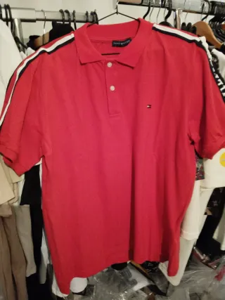 Camiseta Tommy Hilfiger Roja Talla L