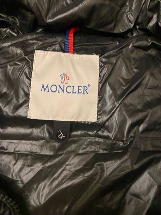 Moncler Gilet Nero Taglia XL