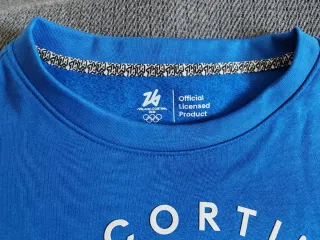 Sudadera Oficial JJOO Milano Cortina Azul L