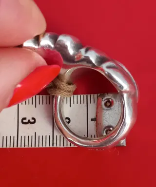 Anello UNOde50 Argento Foglia