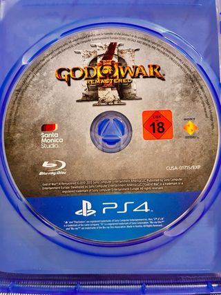 God of War III Remastered PS4