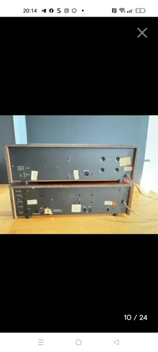 Amplificador y Radio Philips AH 594 y 694