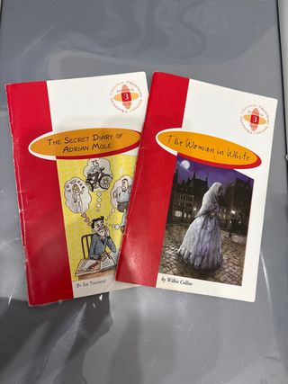 WOMAN IN WHITE  THE SECRET DIARY OF ADRIAN MOLE