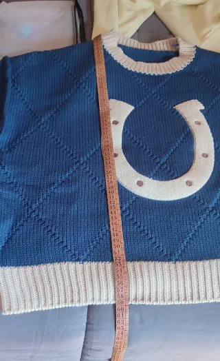 Jersey punto azul