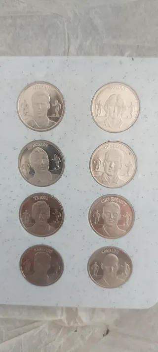 Colección Monedas F.C.Barcelona 1989-1999