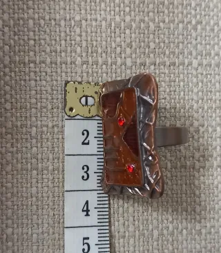 Anello quadrato donna