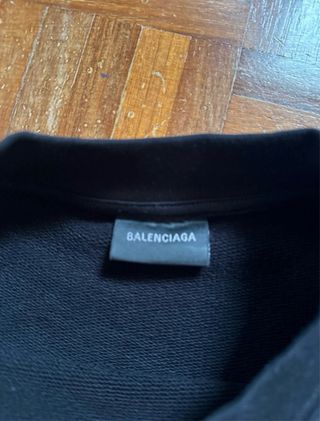 Sudadera Balenciaga Negra
