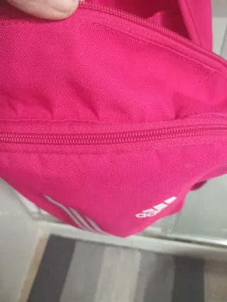 Mochila Adidas Rosa con 3 Rayas