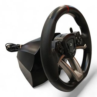 VOLANTE Y PEDALES HORI RWA PS4/PS5/ + CAJA PC