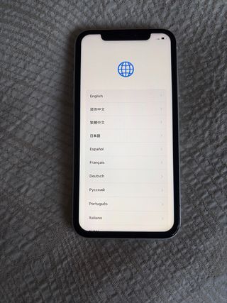 iPhone X Apple Argento/Nero