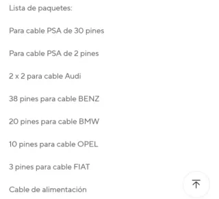 Kit Cables OBD2 Coche y Camión