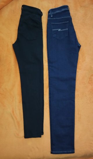 2 pantalones vaqueros mujer