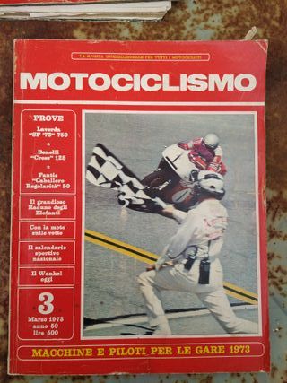 Motociclismo Marzo 1973 Laverda Benelli Fantic