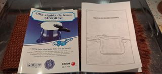 Olla Rápida Fagor Señorial 6L BBVA, NUNCA USADA