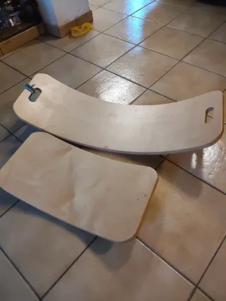 Tablas de equilibrio Montessori madera